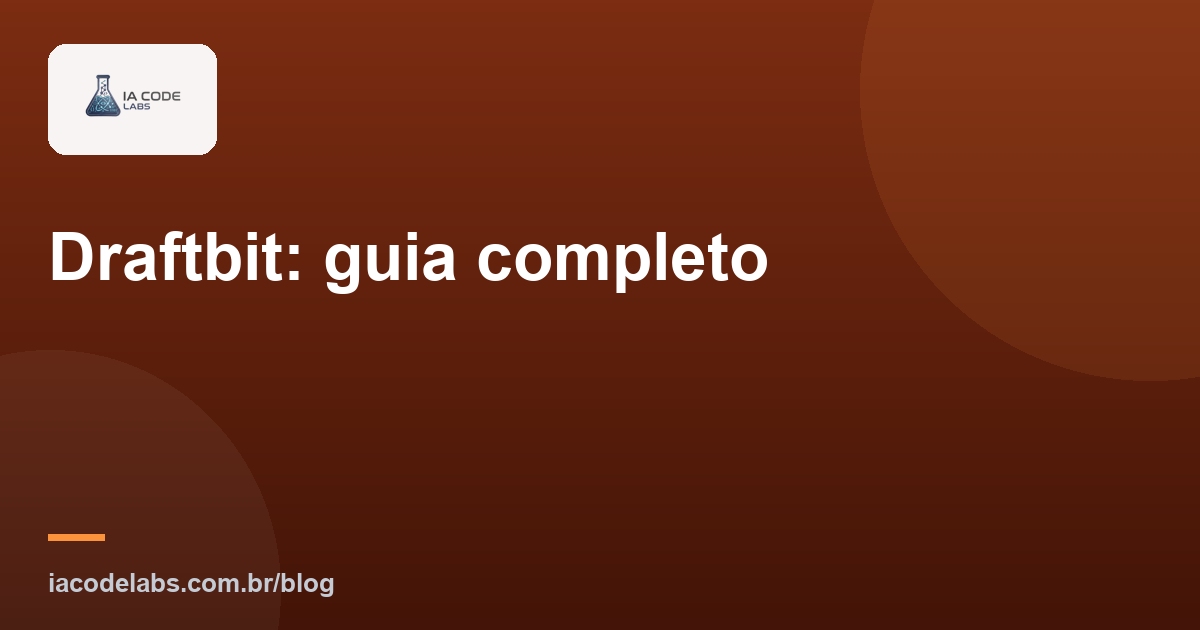 Draftbit: guia completo