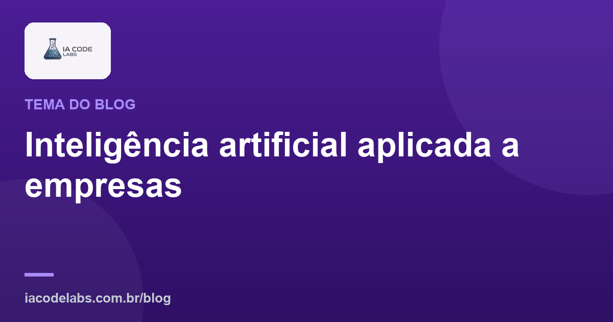 Inteligência artificial